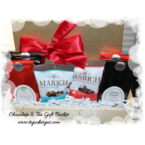 Chocolate & Tea Gift Basket